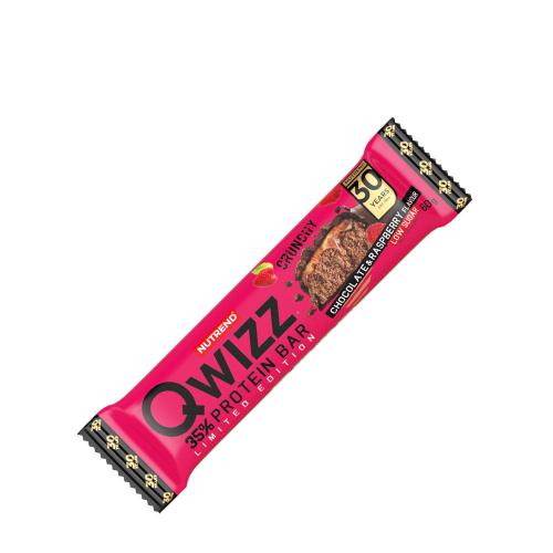 Nutrend Qwizz Protein Bar (1 Baton, Ciocolată & Zmeură)