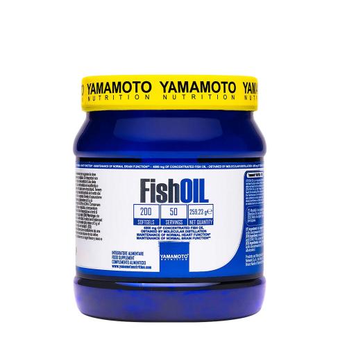 Yamamoto Research Fish OIL Molecular distillation (200 Capsule moi)