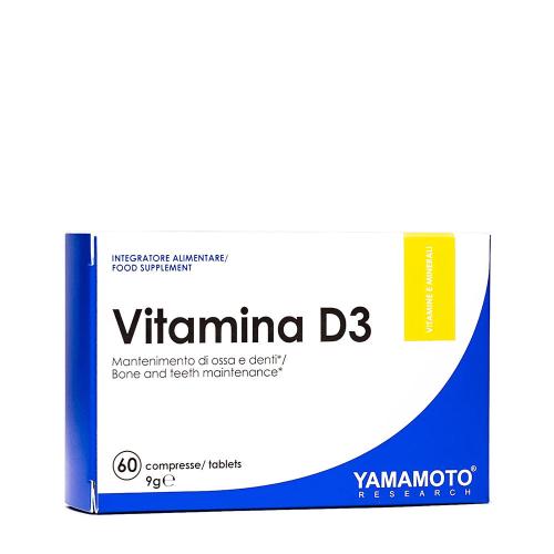 Yamamoto Research Vitamina D3 50 mcg (60 Comprimate)