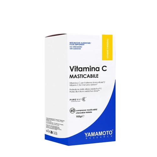 Yamamoto Research Vitamina C Masticabile PureWay® (60 Comprimate masticabile)