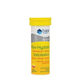   Trace Minerals Max-Hydrate Endurance  (10 Comprimate Efervescente, Citrice)