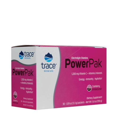Trace Minerals Electrolyte Stamina Power Pak  (30 Pachet, Afine)