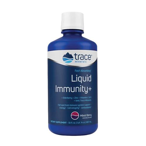 Trace Minerals Liquid Immunity  (887 ml, Mix Fructe de Pădure)