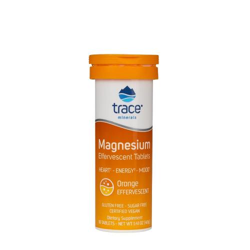 Trace Minerals Magnesium Effervescent Tablets  (10 Comprimate Efervescente, Portocale)