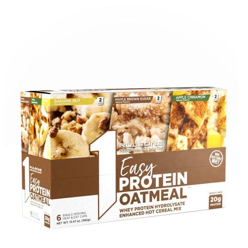 Rule1 Easy Protein Oatmeal Variety Pack (382 g, Mixt)