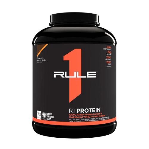 Rule1 R1 Protein (2,27 kg, Unt de Arahide cu Ciocolată)