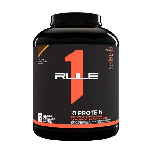 Rule1 R1 Protein (2280 g, Unt de Arahide cu Ciocolată)