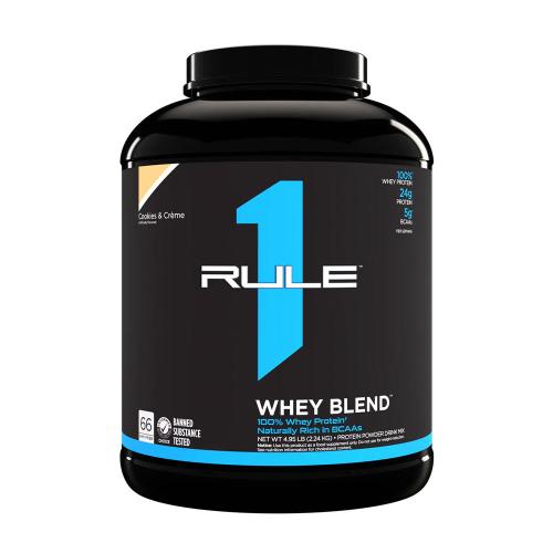 Rule1 Whey Blend  (2240 g, Biscuiți cu Ciocolată și Cremă )