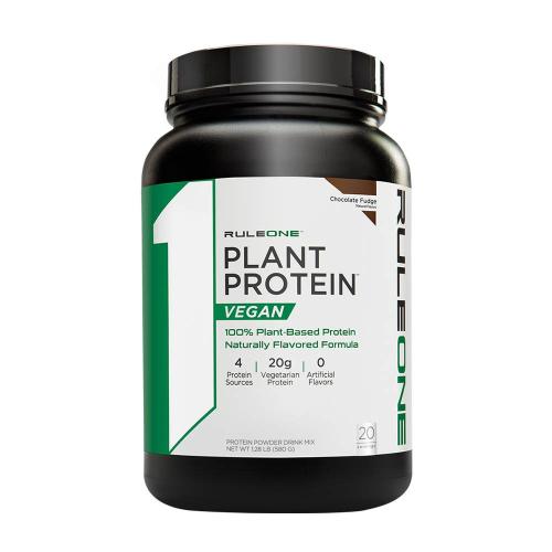 Rule1 Plant Protein  (580 g, Fudge cu Ciocolată)