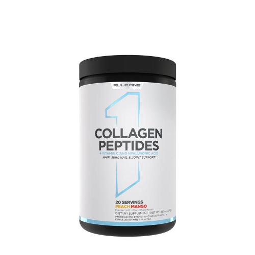 Rule1 Collagen Peptides  (250 g, Piersici și Mango)