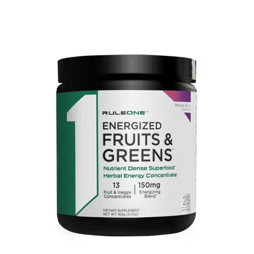 Rule1 Energized Fruits & Greens  (163 g, Mix Fructe de Pădure)