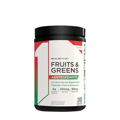 Rule1 Fruits & Greens + Antioxidants (285 g, Mix Fructe de Pădure)