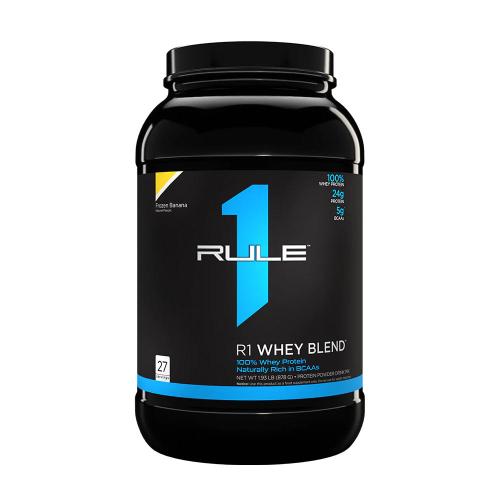 Rule1 Whey Blend  (878 g, Iced banana)