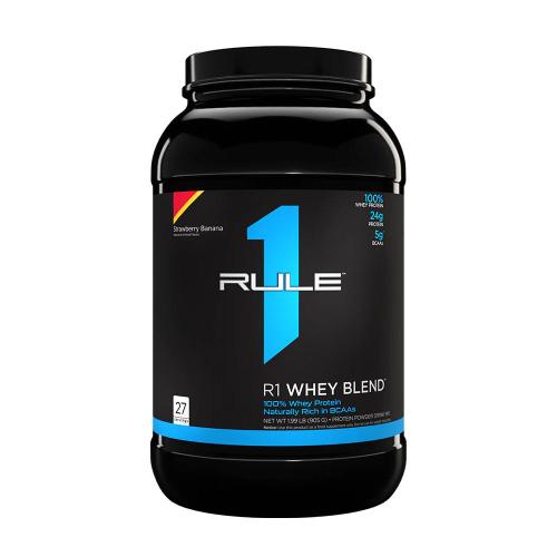Rule1 Whey Blend  (905 g, Căpșuni și Banane)