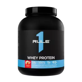 Rule1 Whey Protein  (2240 g, Căpșuni și Banane)