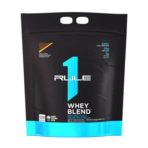 Rule1 Whey Blend  (4540 g, Unt de Arahide cu Ciocolată)