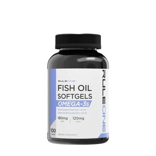 Rule1 Fish Oil - Omega-3  (100 Capsule moi)