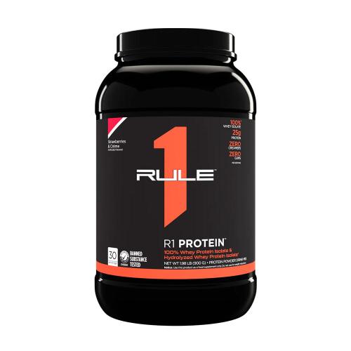 Rule1 R1 Protein (900 g, Căpșuni & Cremă)