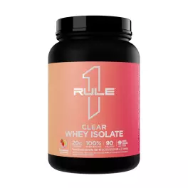 Rule1 Clear Whey Isolate (689 g, Limonadă cu Căpșuni)