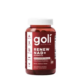 Goli Renew NAD+ Gummies (60 Jeleuri)