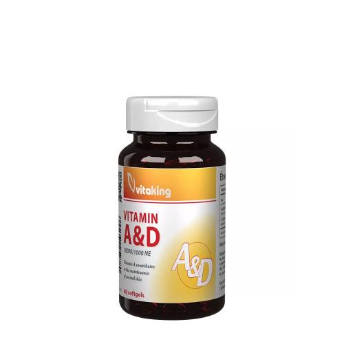 Vitaking Vitamin A&D 10,000/1,000 IU (60 Capsule moi)