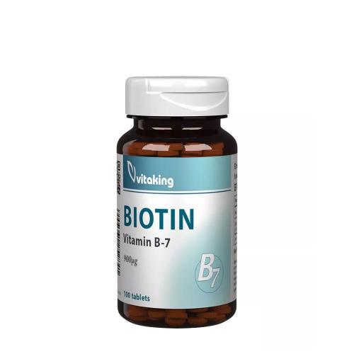 Vitaking B7 Biotin 900 mcg (100 Comprimate)