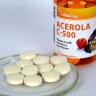 Vitaking Vitamin C-500 Acerola Raspberry (40 Comprimate masticabile, Căpșuni)