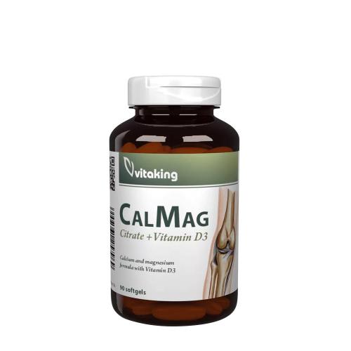Vitaking CalMag Citrate +Vitamin D3 (90 Capsule moi)