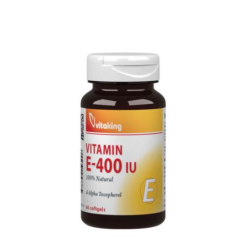 Vitaking Vitamina E-400 UI - Vitamin E-400 IU (60 Capsule moi)