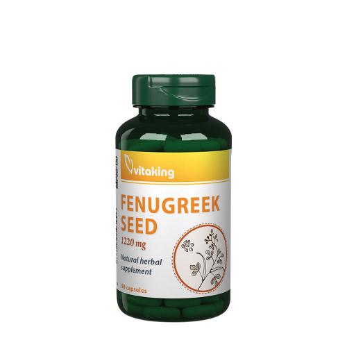 Vitaking Semințe de schinduf 610 mg - Fenugreek seed 610 mg (90 Capsule)