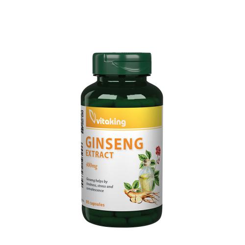 Vitaking Extract de ginseng 400 mg - Ginseng Extract 400 mg (90 Capsule)