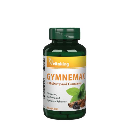 Vitaking Gymnemax + Mulberry și scorțișoară 750 mg - Gymnemax + Mulberry and Cinnamon 750 mg (60 Capsule)