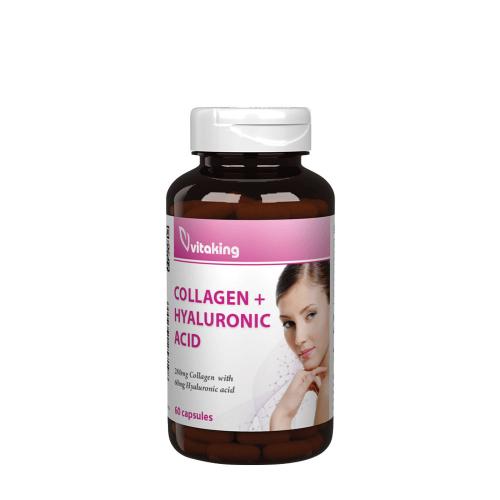 Vitaking Colagen + acid hialuronic  - Collagen + Hyaluronic Acid  (60 Capsule)