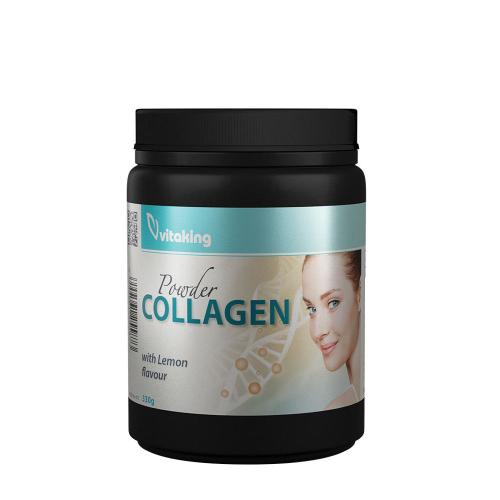 Vitaking Pudră de colagen - Collagen Powder (330 g, Lămâie)