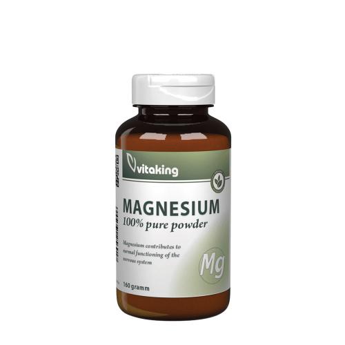 Vitaking Citrat de magneziu 100% pulbere - Magnesium citrate 100% powder (160 g)