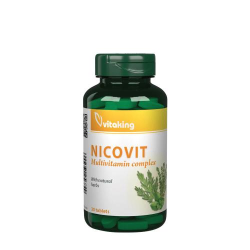 Vitaking Nicovit Complex Multivitaminic - Nicovit Multivitamin Complex (30 Comprimate)