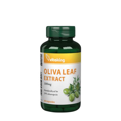 Vitaking Extract de frunze de măslin 500 mg - Olive leaf Extract 500 mg (60 Capsule)