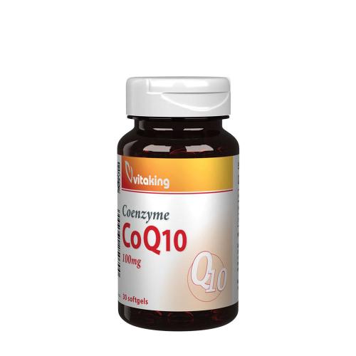 Vitaking CoQ10 Coenzima CoQ10 100 mg - CoQ10 Coenzyme 100 mg (30 Capsule moi)