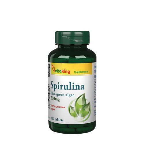 Vitaking Alge Spirulina 500 mg  - Spirulina Algae 500 mg  (200 Comprimate)