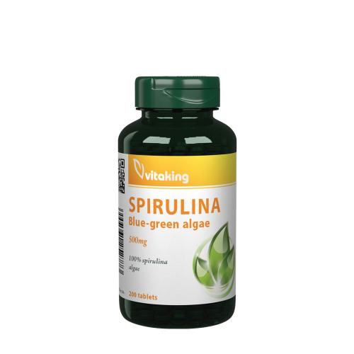 Vitaking Alge Spirulina 500 mg  - Spirulina Algae 500 mg  (200 Comprimate)