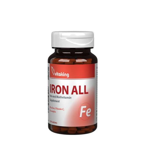 Vitaking Fier Toate - Iron All (100 Comprimate)