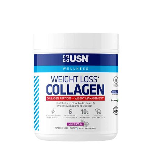 USN Weight Loss Collagen (420 g, Mix Fructe de Pădure)