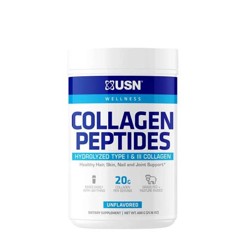 USN Vibrance Collagen Peptides  (600 g, Fără adaos de aromă)