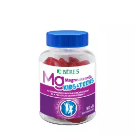 Béres Magnesium  B6 Kids & Teens (30 Jeleuri, Zmeură)