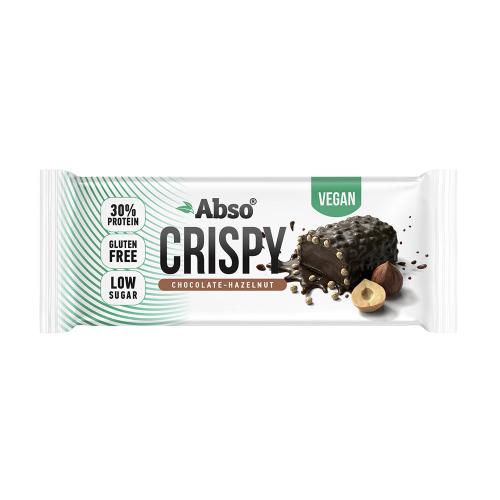 AbsoRICE Abso Crispy Bar - Vegan Protein Bar (50 g, Ciocolată cu Alune)