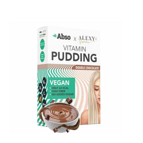 AbsoRICE Abso x Alexy Vivien Vitamin Pudding - Vegan Puding (450 g, Ciocolată Dublă)