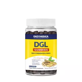 Enzymedica DGL Gummies (74 Jeleuri, Ciocolată germană)