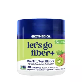 Enzymedica Let’s Go Fiber+ Strawberry Kiwi (30 Doză)