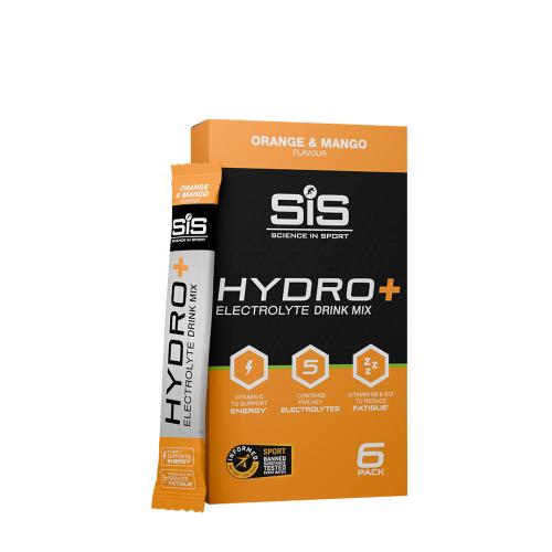 Science in Sport Hydro+ (6 x 4,3 g, Mango și Portocale)