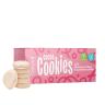 OstroVit Fursecuri de cacao cu umplutură de căpșuni într-un strat de arahide - Cocoa cookies with strawberry filling in a peanut coating (128 g)